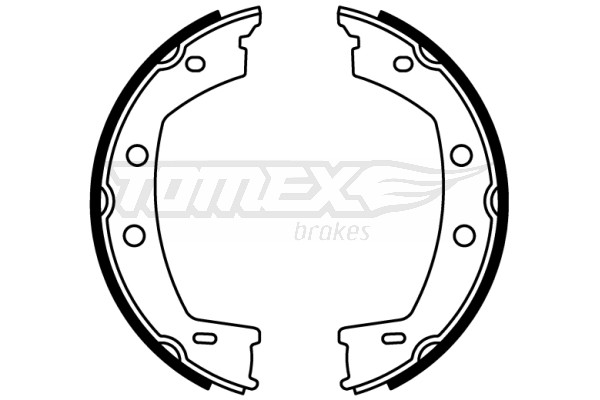 TOMEX Brakes Bremsbackensatz